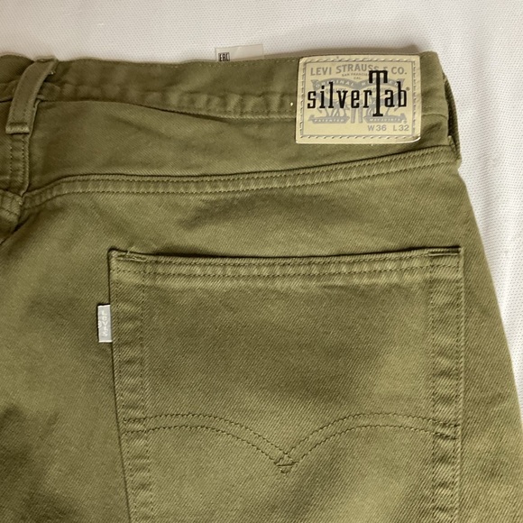 Authentic Levi's silver tab denim jeans / Loose Men's size W 36 L32 - Picture 9 of 12